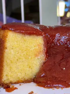 Fubá com goiabada